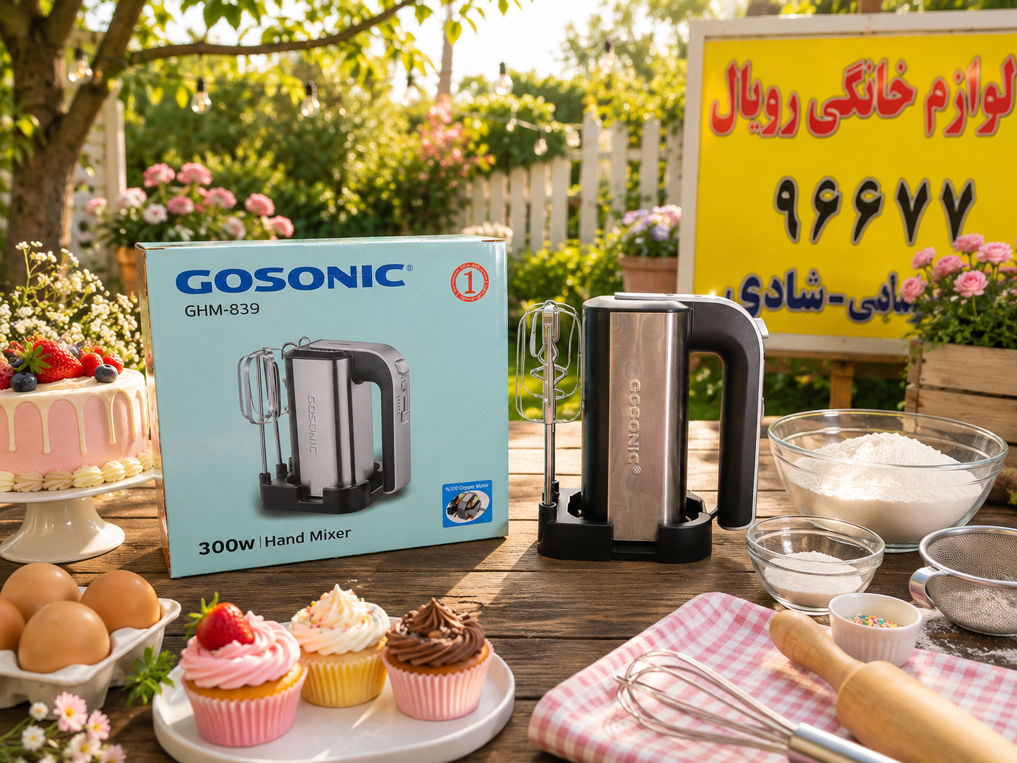 همزن برقی