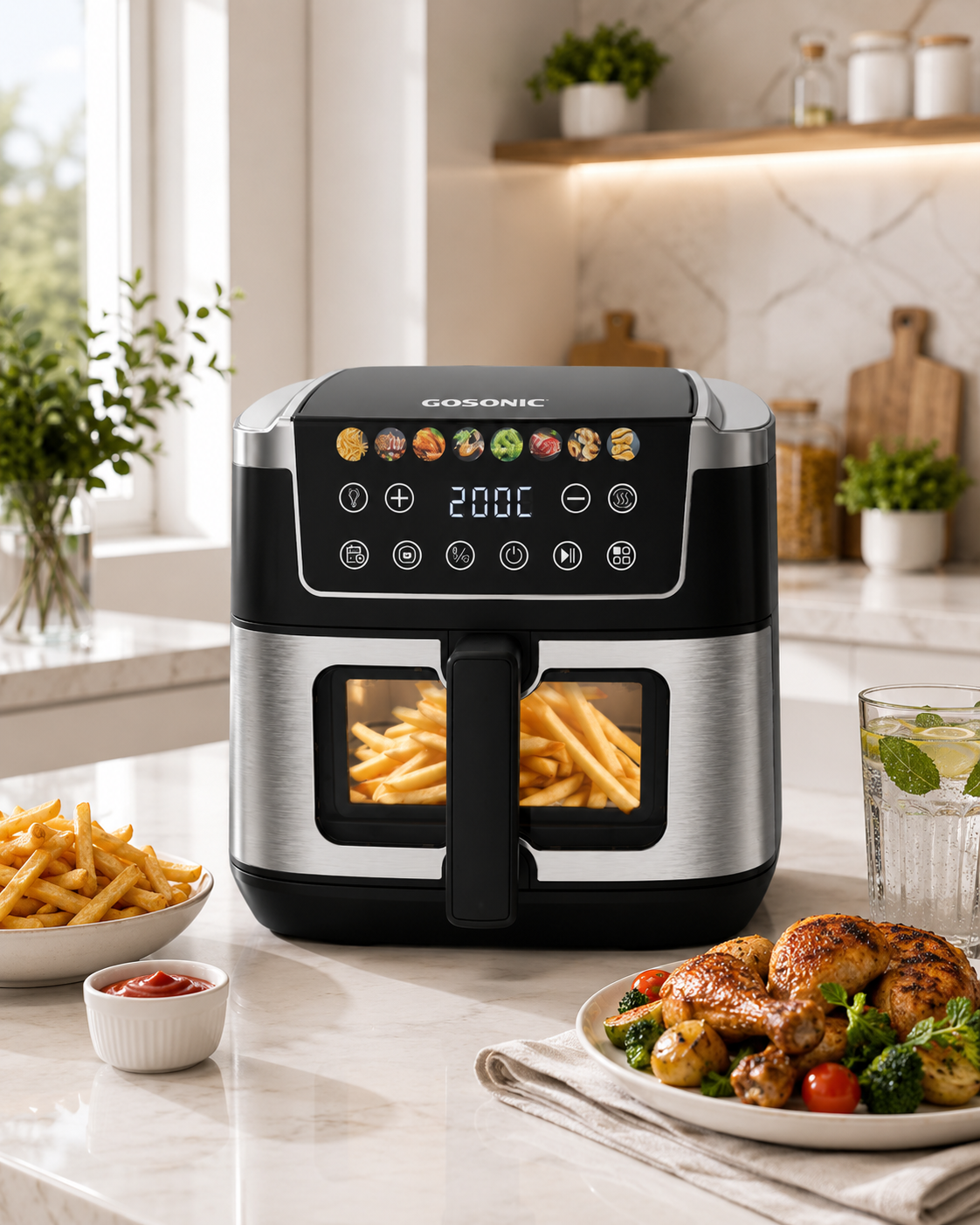 سرخکن بدون روغن گاسونیک مدل GAV-849